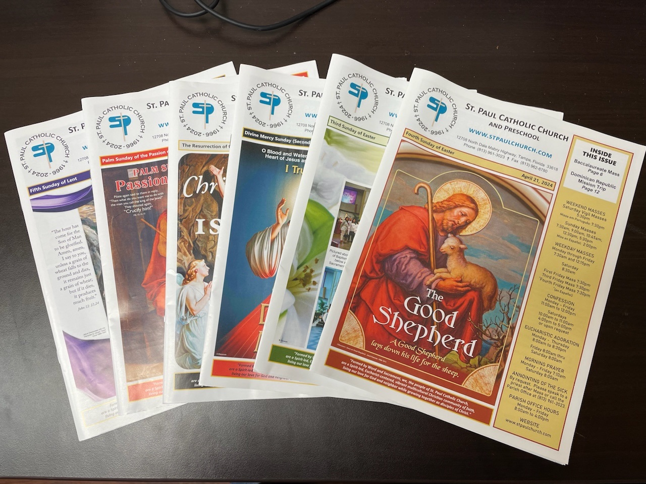 Bulletins st paul catholic church