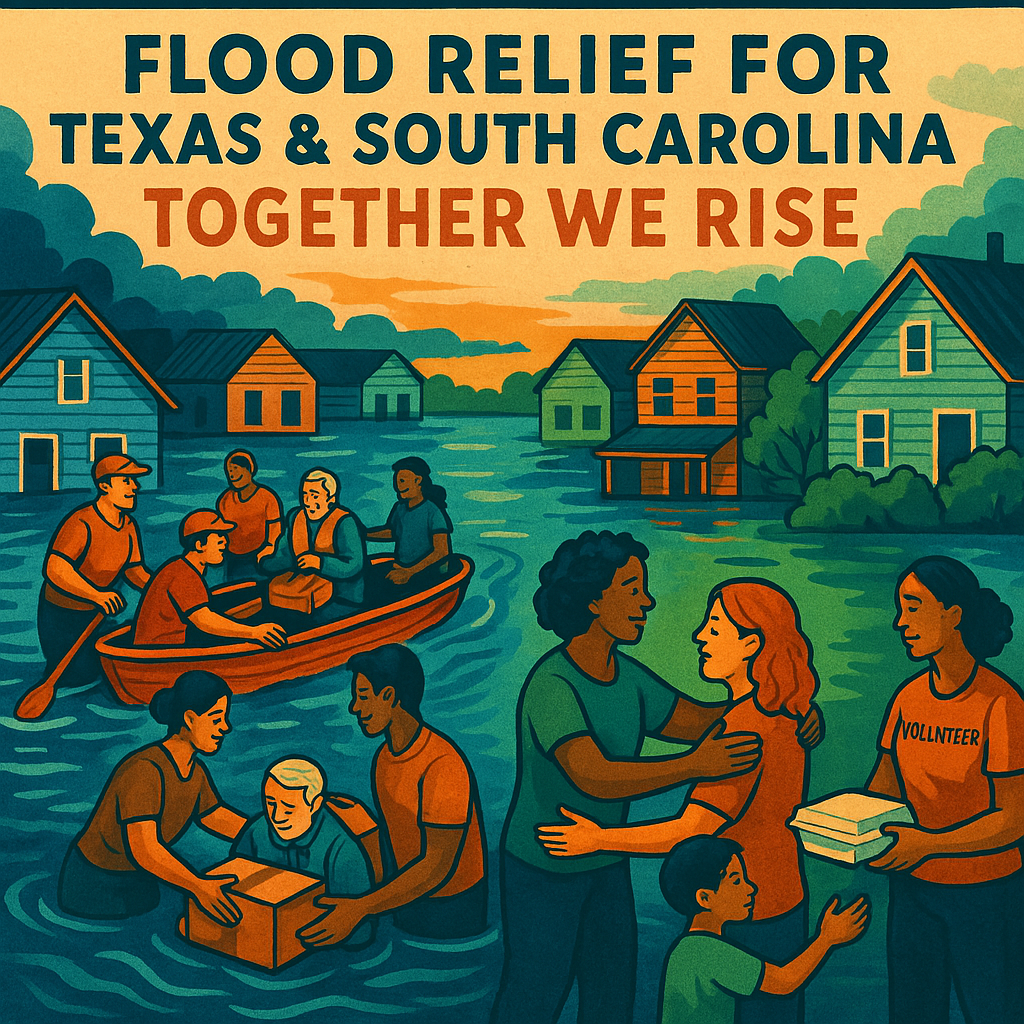 Second Collection:  Flood Victims in Texas & South Carolina