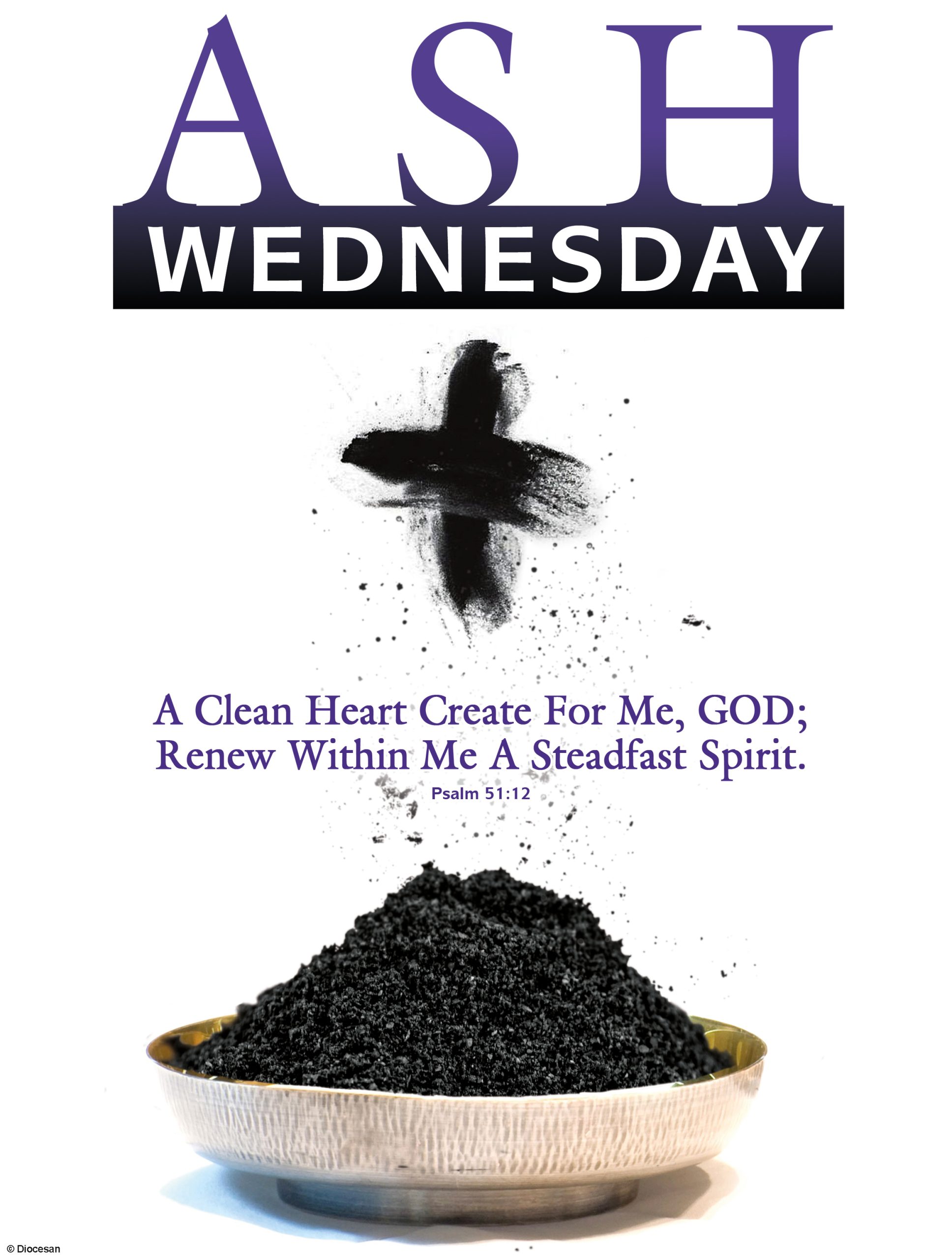 Ash Wednesday Mass Schedule - Feb. 18